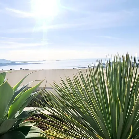 Vue Mer Panoramique - Grande Terrasse Et Piscine Bandol Exterior foto