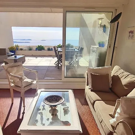 Vue Mer Panoramique - Grande Terrasse Et Piscine Bandol Exterior foto