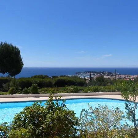 Vue Mer Panoramique - Grande Terrasse Et Piscine Bandol Exterior foto